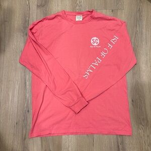 100% Cotton Pink Long Sleeve Shirt